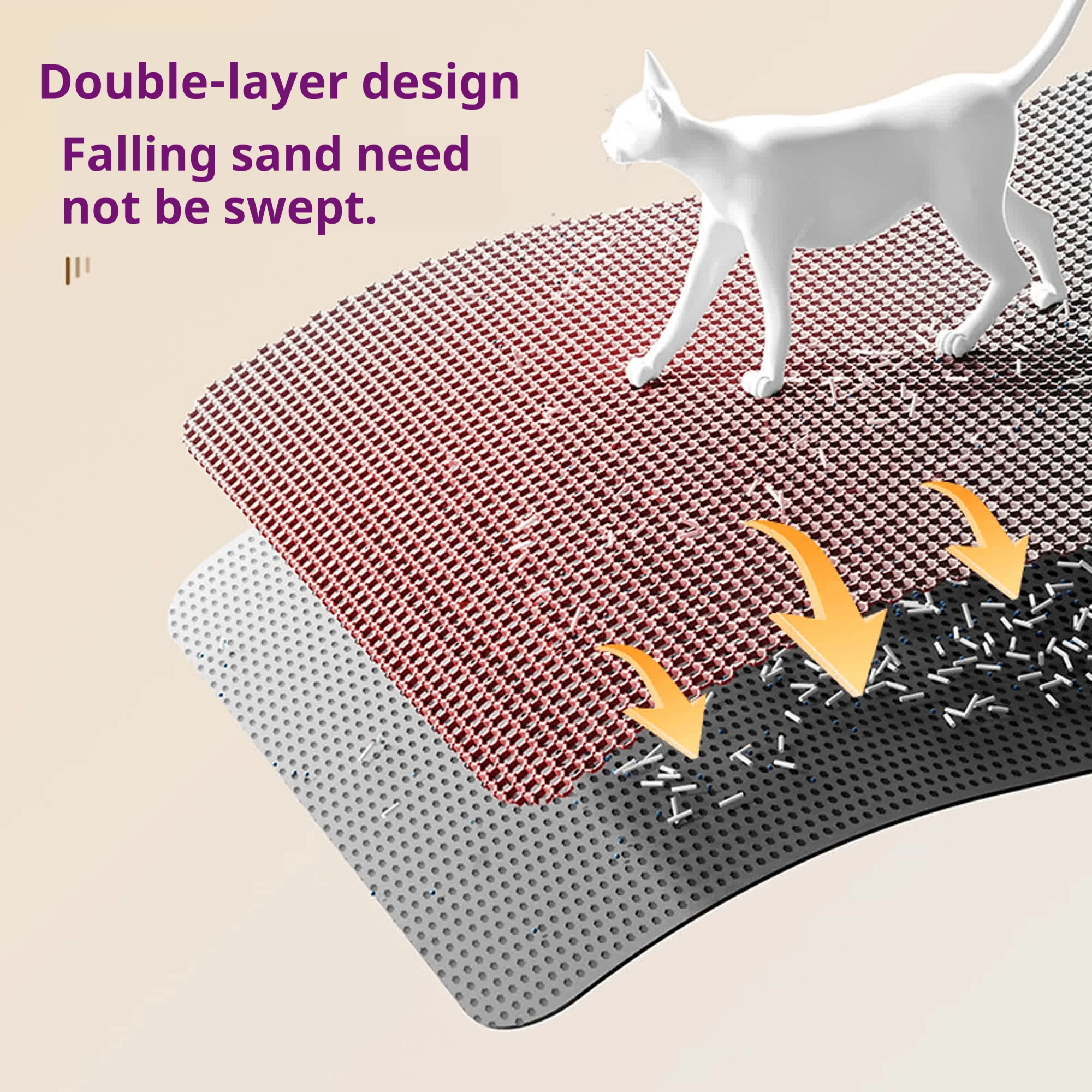Thumbnail 2 - #29 Latest Cat Litter Box Mats Offers