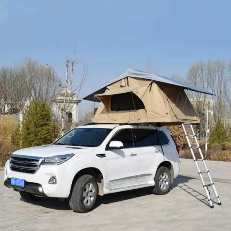 4WD Offroad Waterproof Car Camping Roof Top Tent from roof tent factory ready to ship with Sun Shelter