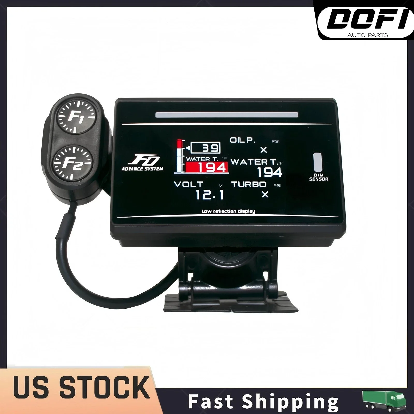 

Full Kit Sports Package 10in 1 BF CR C2 Advance FD Link Meter Digital Auto Gauge Shipping from US