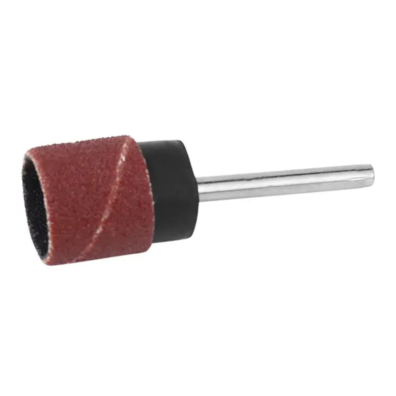 A74E-400Pc 1/2 Inch Sanding Bands Kit With 8 Sanding Drum Mandrel For DREMEL Rotary Tools