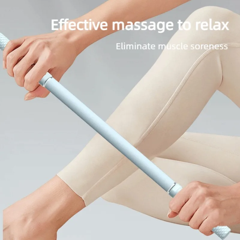 Massagestab – Kompakter Tiefengewebe-Massageroller – Myofasziales Entspannungswerkzeug für Beine, Rücken, Nacken, Arme und Schultern – Muskeln