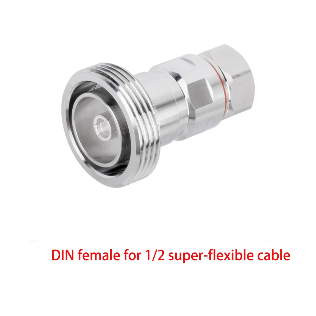 1PC DIN N Type Male Plug Female Jack RF Coax Connector For 1/2 Super Flexible Cable 50-9 Wire High Quality NEW Wholesale