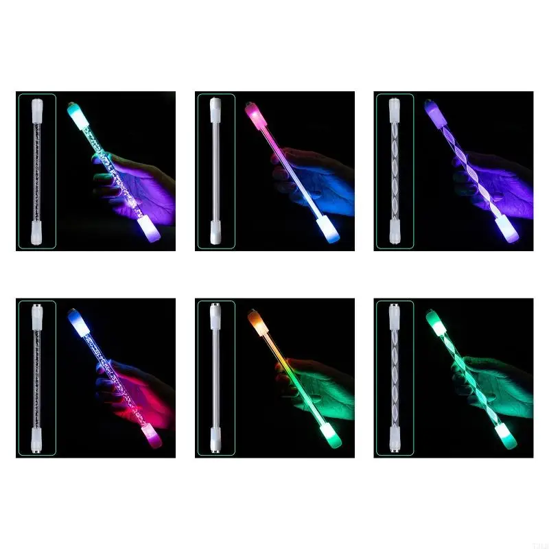 

T3LB Decompression Pen LED Spinning Pen Unable to Write School Class Rewards for Kids