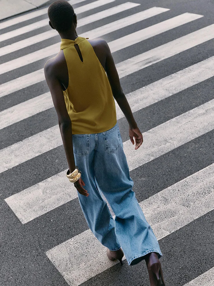 Hiver 2025 nouveauté femmes à la mode polyvalent doux col décontracté haut qualité ethnique scène Costume traditionnel Tang Costume