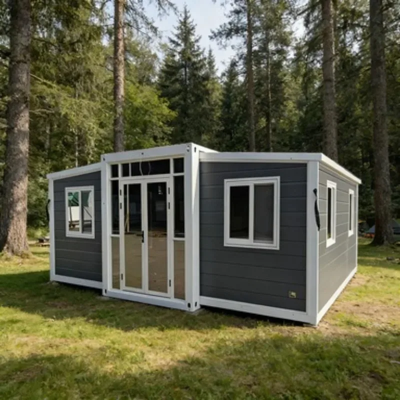 Customizable Folding Prefab House Expandable Container House Portable Mobile Modular Home