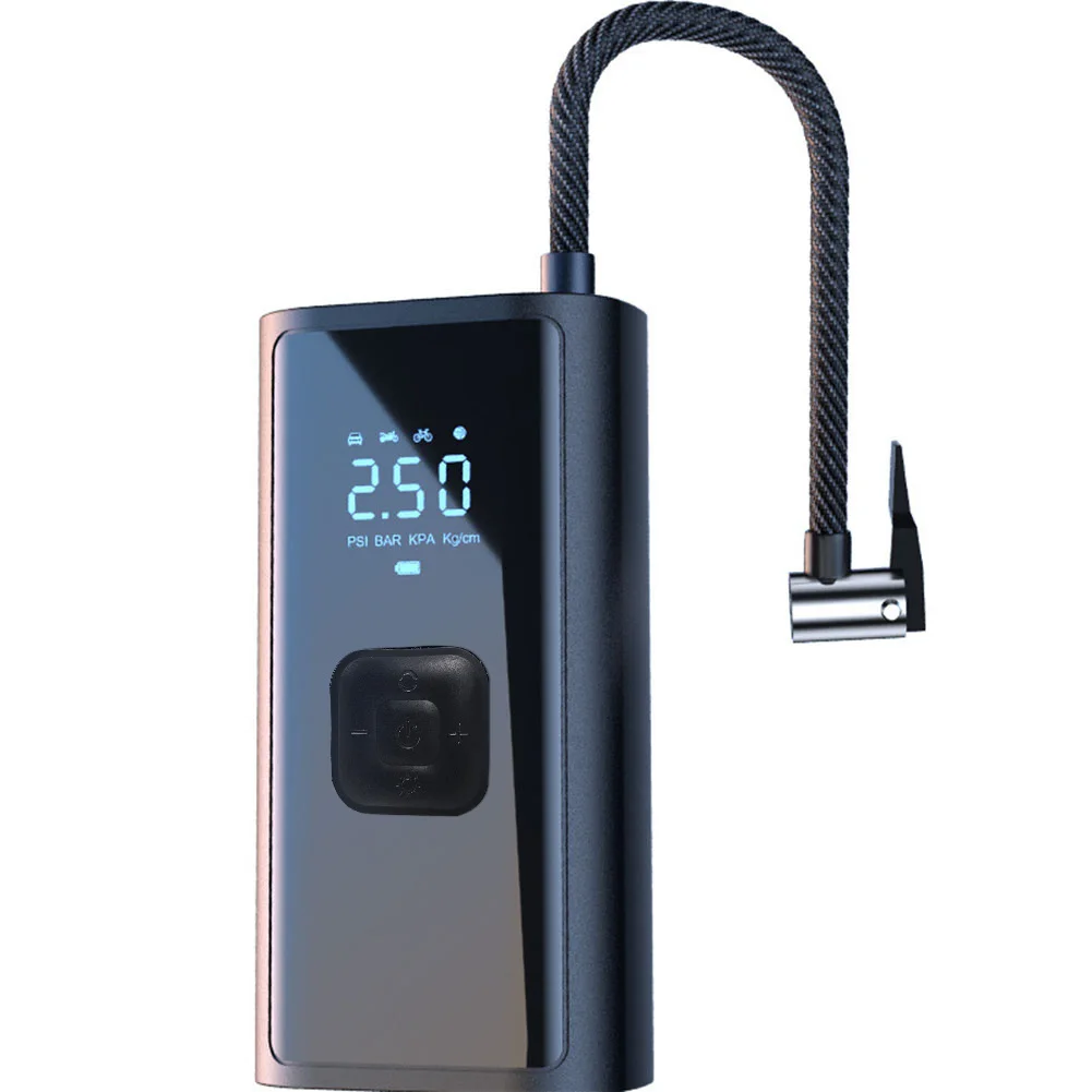 AliExpress ANENG 3-in-1 Car Wireless Air Pump 4500mAh Electric Tire Pump With LED Light Portable Bicycle Air Compressor For Automobile Bike Ball