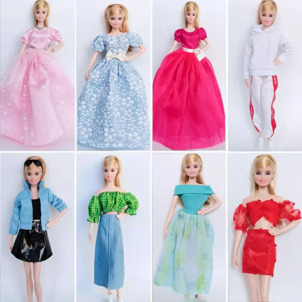 Dolls DIY Accessories 11.5" Fashion Dresses New Casual Wears 10 Styles Doll Princess Skirt Kids Toys 30cm Doll/1/6 BJD Dolls