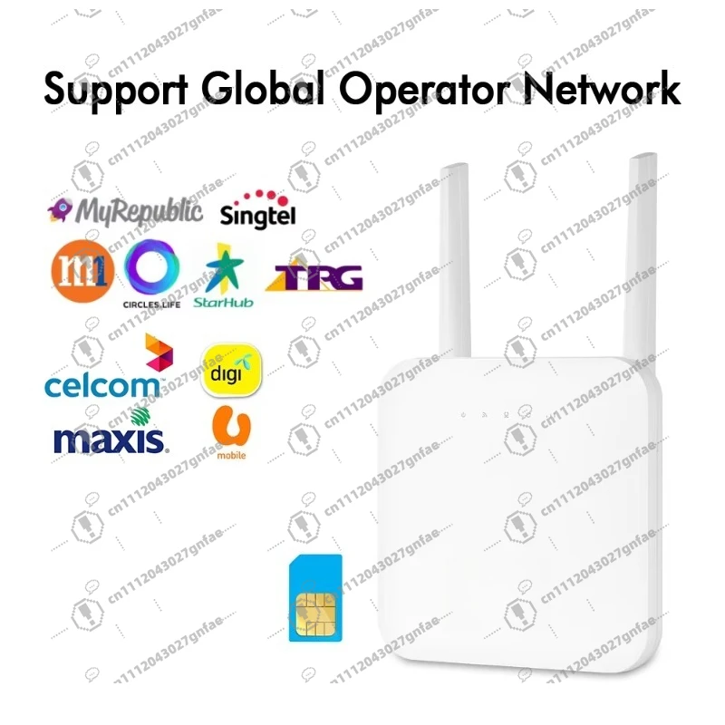 AX6 Pro Europe Portable 4G Wifi Router 4000 mAh Battery LAN Port Modem CPE 2.4G SIM Slot
