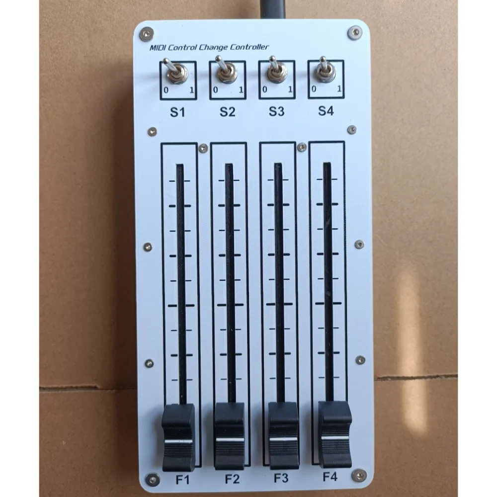 4 Push 4 Switch 100mm Sliding Fader Computer Music Host Software USB Interface MIDI CC Controller