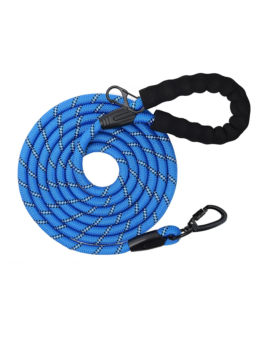 Long Dog Training Lead With Padded Handle For Walking And Training_voghion.com