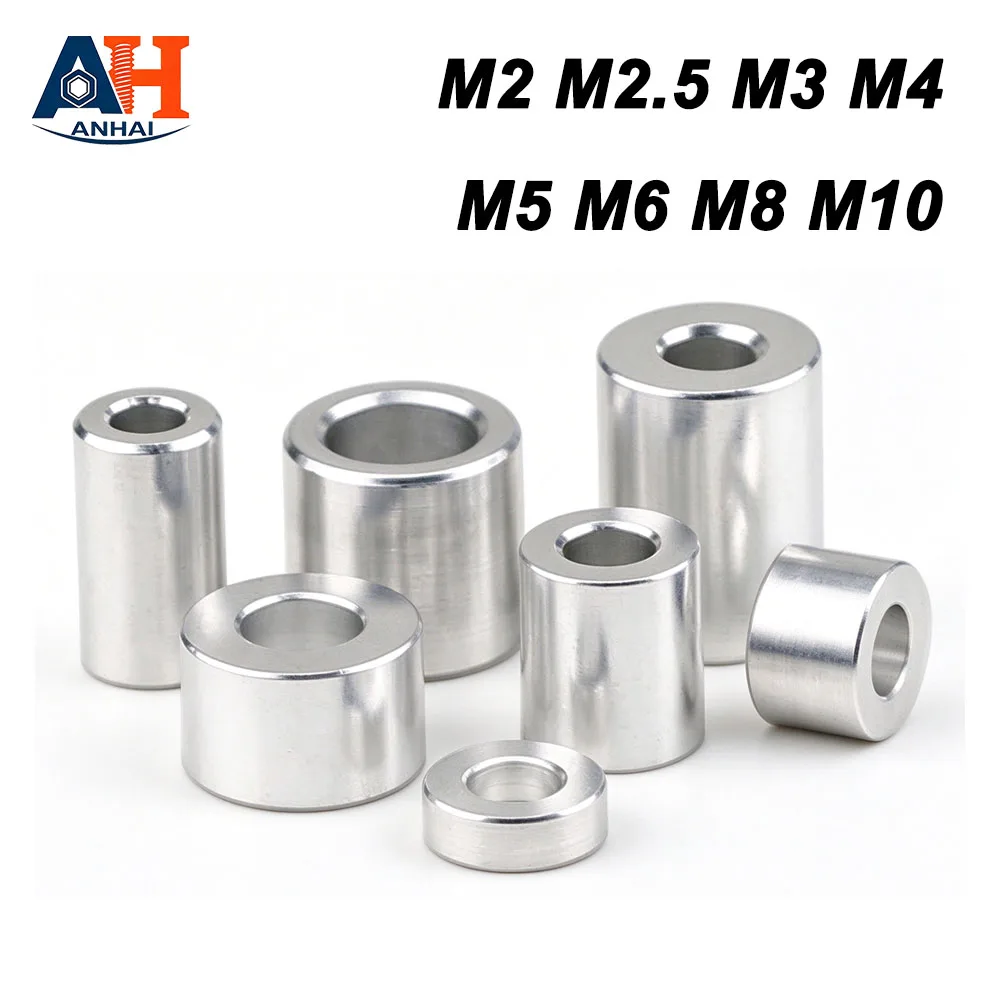 Aluminum Alloy Flat Washer Bushing CNC Gasket Sleeve Non-threaded Stand-off Spacer for RC Type Part