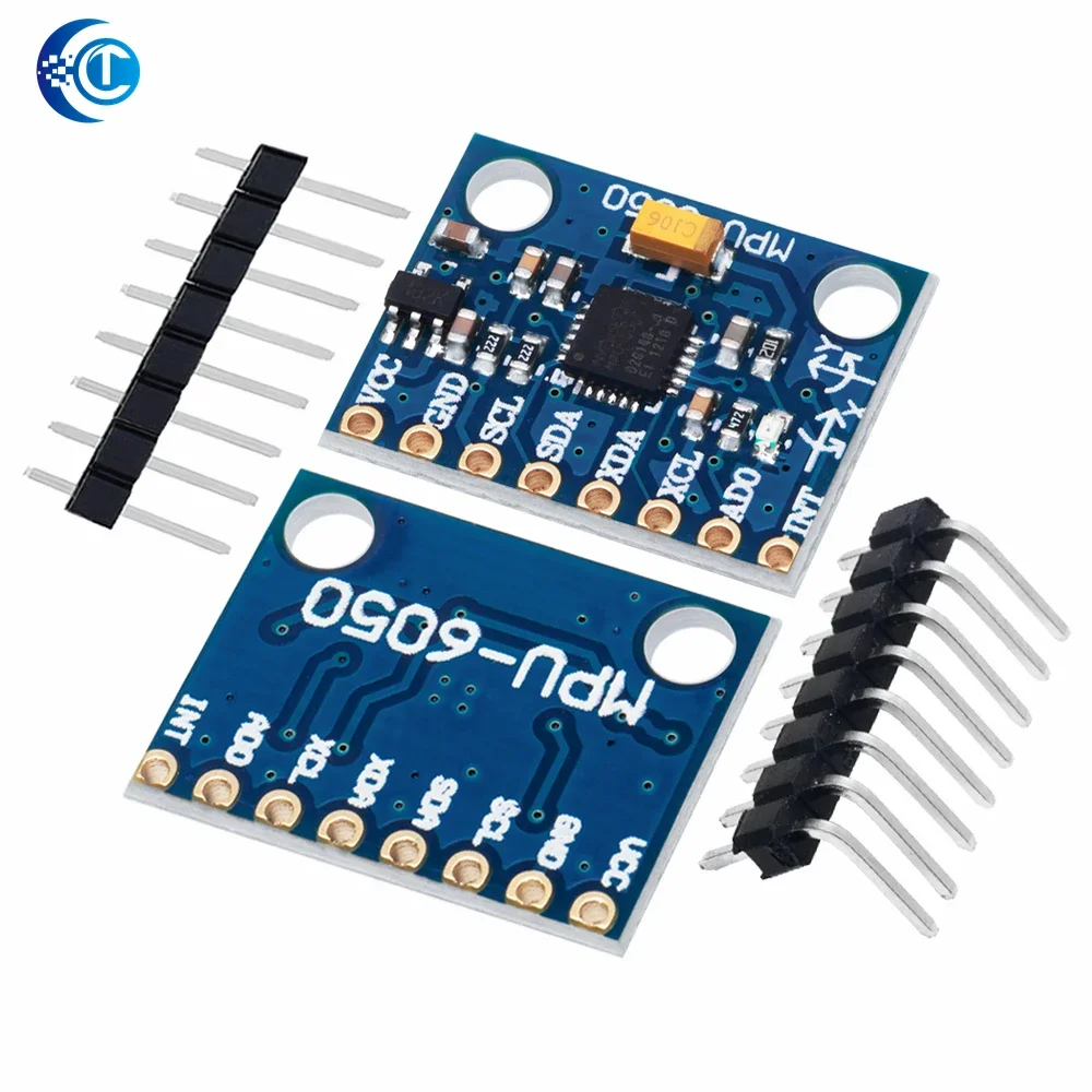 1 szt. CLT GY-521 GY521 MPU 6050 MPU6050 MPU 6050 Moduł 3-osiowy analogowy żyroskop + akcelerometr do Arduino DIY KIT — zdjęcie produktu 7