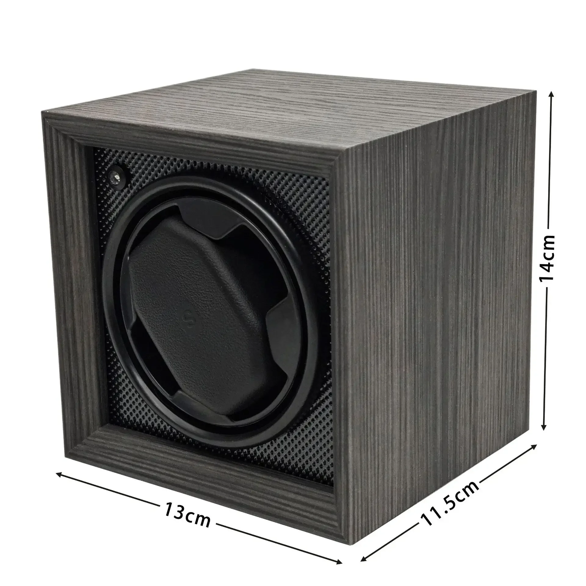 Enrollador de reloj, mesa USB silenciosa activa con luz de ambiente azul, caja de reloj de uso conveniente Universal Global