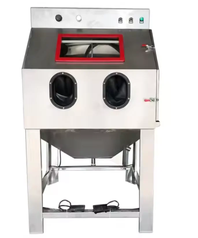 

【Hot】Dust-free Manual Wet Sandblasting Cabinet/sandblasting Cabinet Machine/stainless Steel Wet Sandblasting Machine