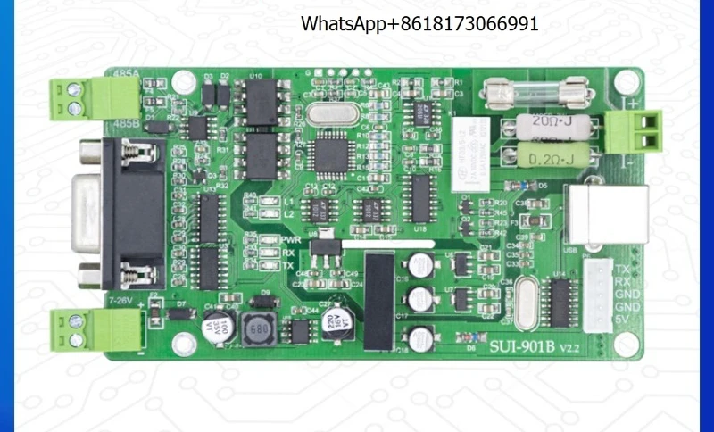 SUI-901B microamp ammeter uA detection card serial communication plus or minus 0.1uA-500mA