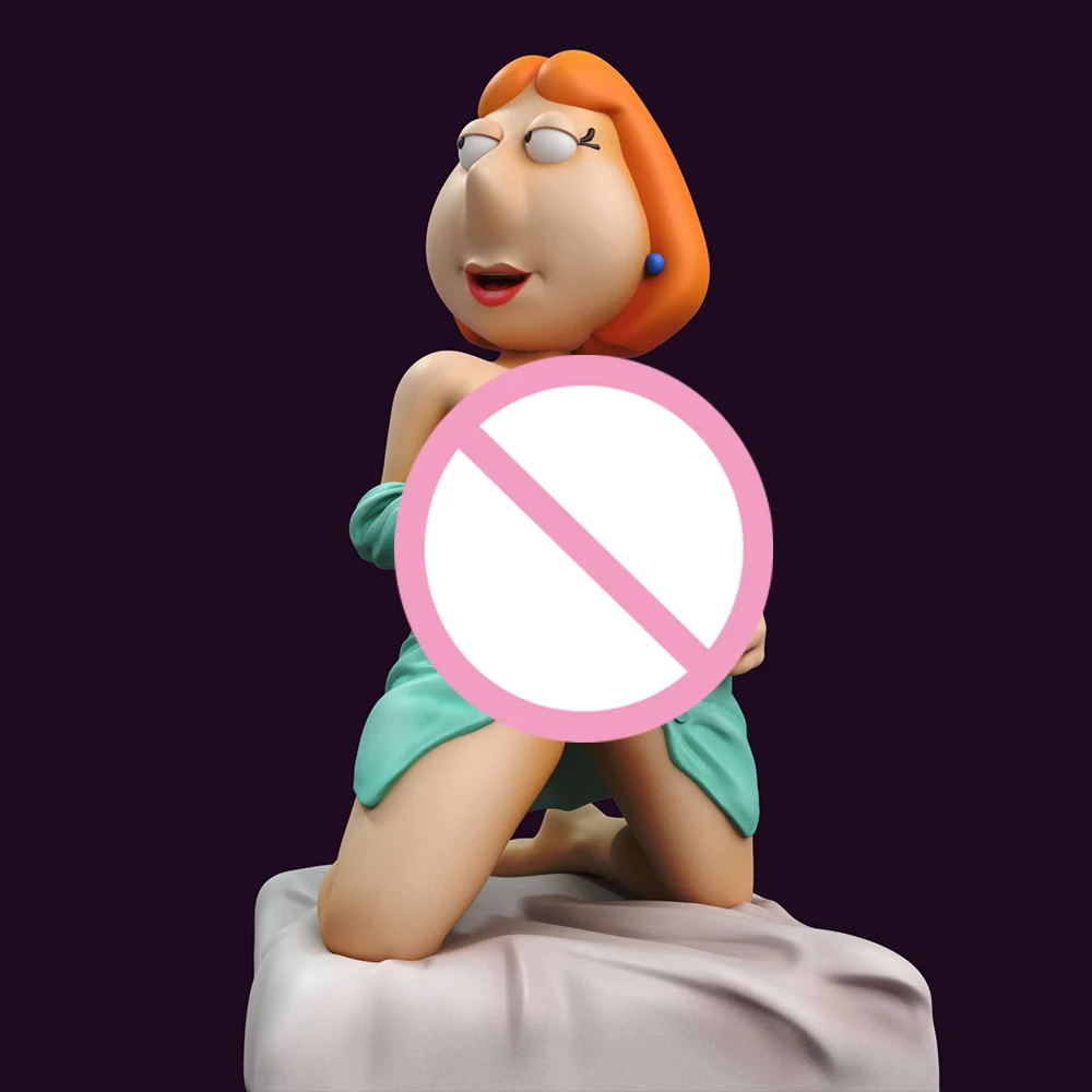1/24 kit de modelo de impressão 3d lois griffin resina figura modelo kit diy estátua de redução em miniatura kit sem pintura brinquedos