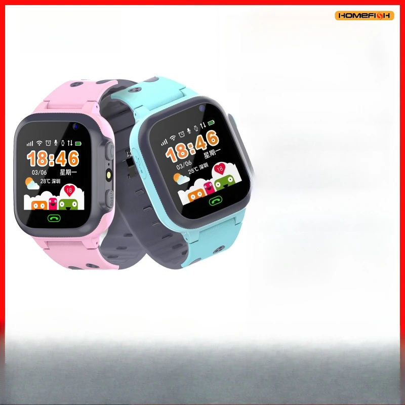 

HOMEFISH Z1 Водонепроницаемый детский смартфон с GPS-позиционированием, функцией микро-общения, фотосъемкой, фонариком и поддержкой нескольких языков