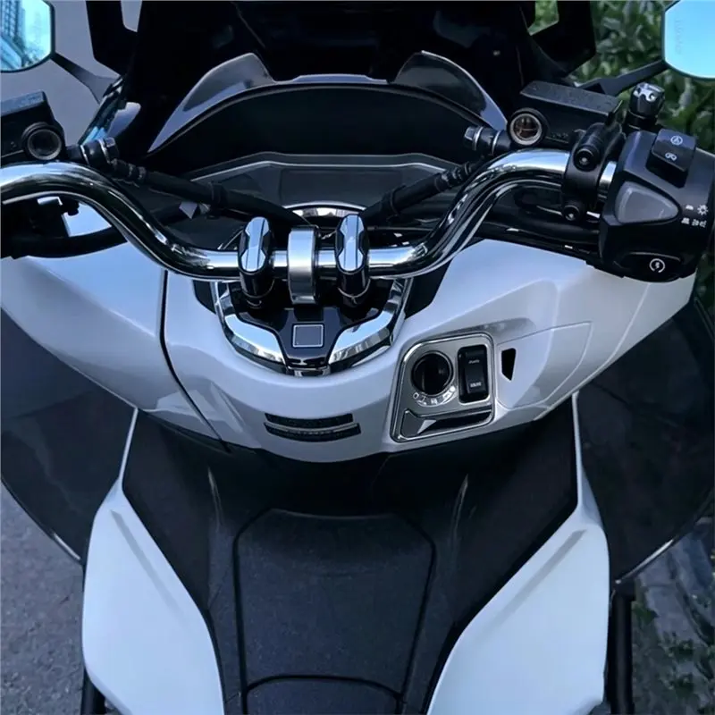 Precise Motorcycle Electric Door Lock For HONDA PCX160 PCX125 ADV150 Protective Key Switch Lock Cover Accessories