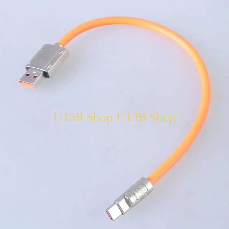 U13B curto USB para USB C Cable masculino para masculino 480 Mbps velocidade conectores 66W para tablet