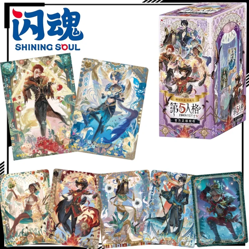 

Shining Soul Official Identity V Collectible Card Engraving of Time Series Part 4 Cartoon Lucky Guy Card Anime Merchandise