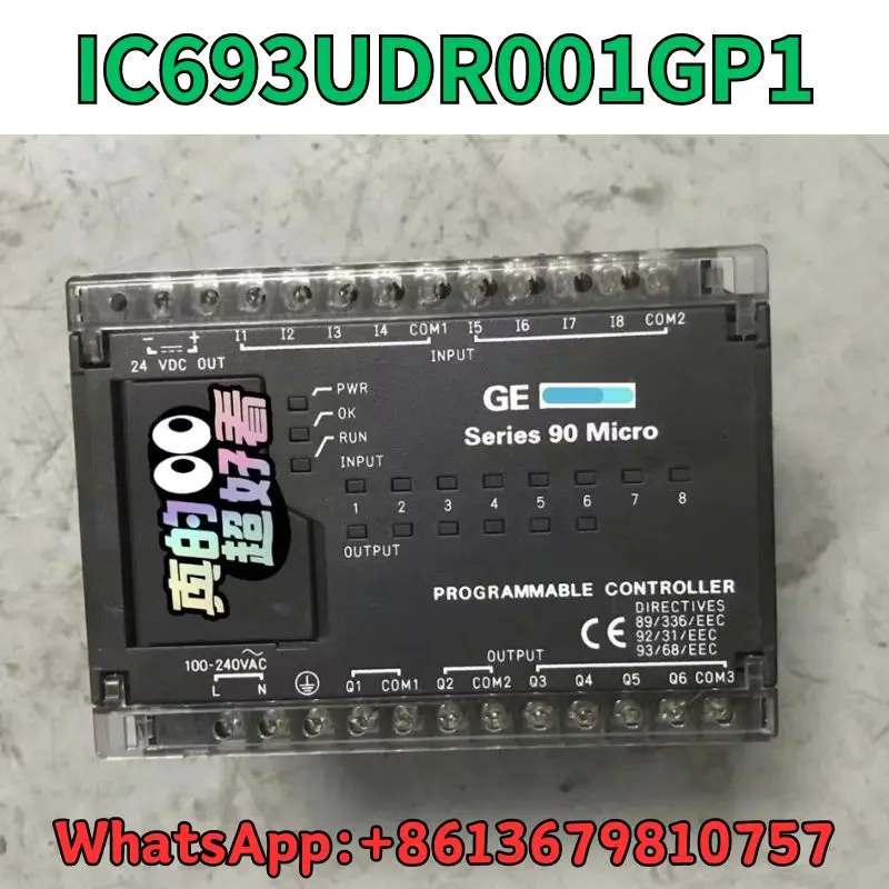 

Б/у ПЛК IC693UDR001GP1 тест ОК Быстрая доставка