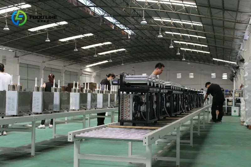 Large-capacity industrial ice machine intelligent control and durability