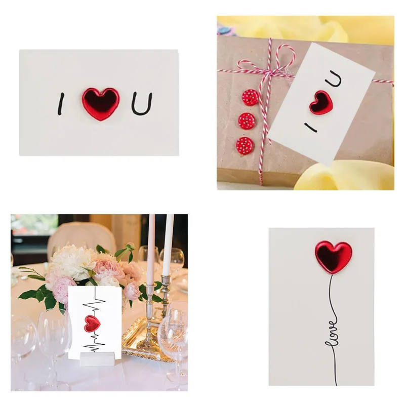 خدش الحب كوبونات بطاقات DIY بها بنفسك عيد الحب تاريخ الليل أفكار الزفاف الذكرى بطاقات المعايدة دعوة حب رومانسية