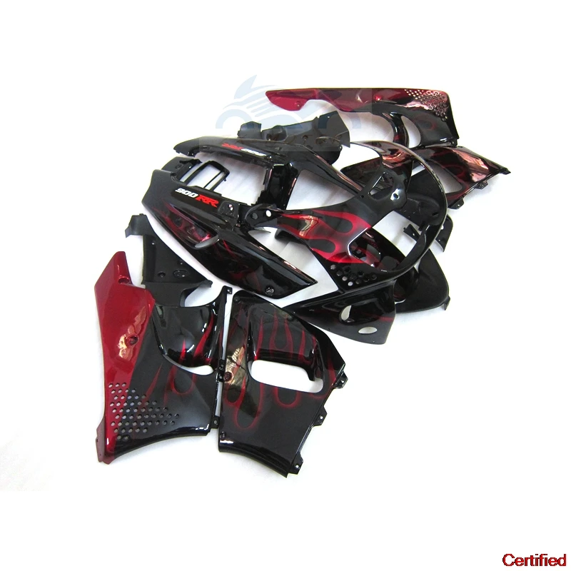 

New Motorcycle Parts Fairing Kits For Honda CBR900RR CBR893RR 1996 1997 Red Black Fairings Set CBR 893 RR 96 97 44