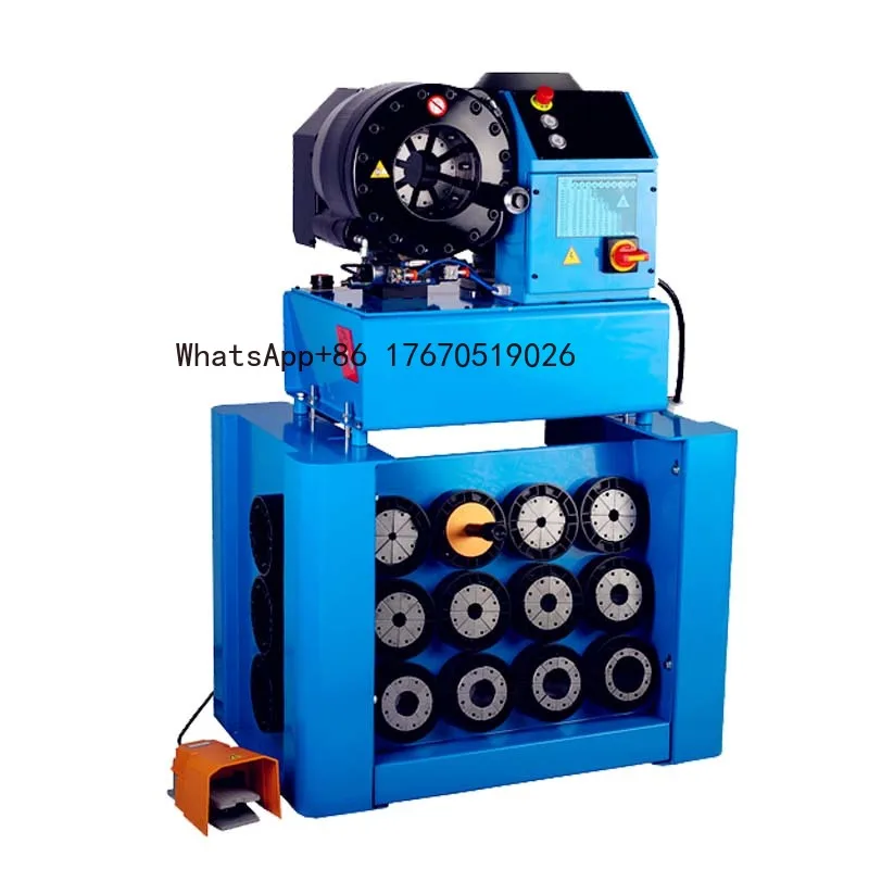 2026-Best Selling Germany P32 Portable Excavator Hydraulic Hose Crimping Machine Rubber Product Making Machinery