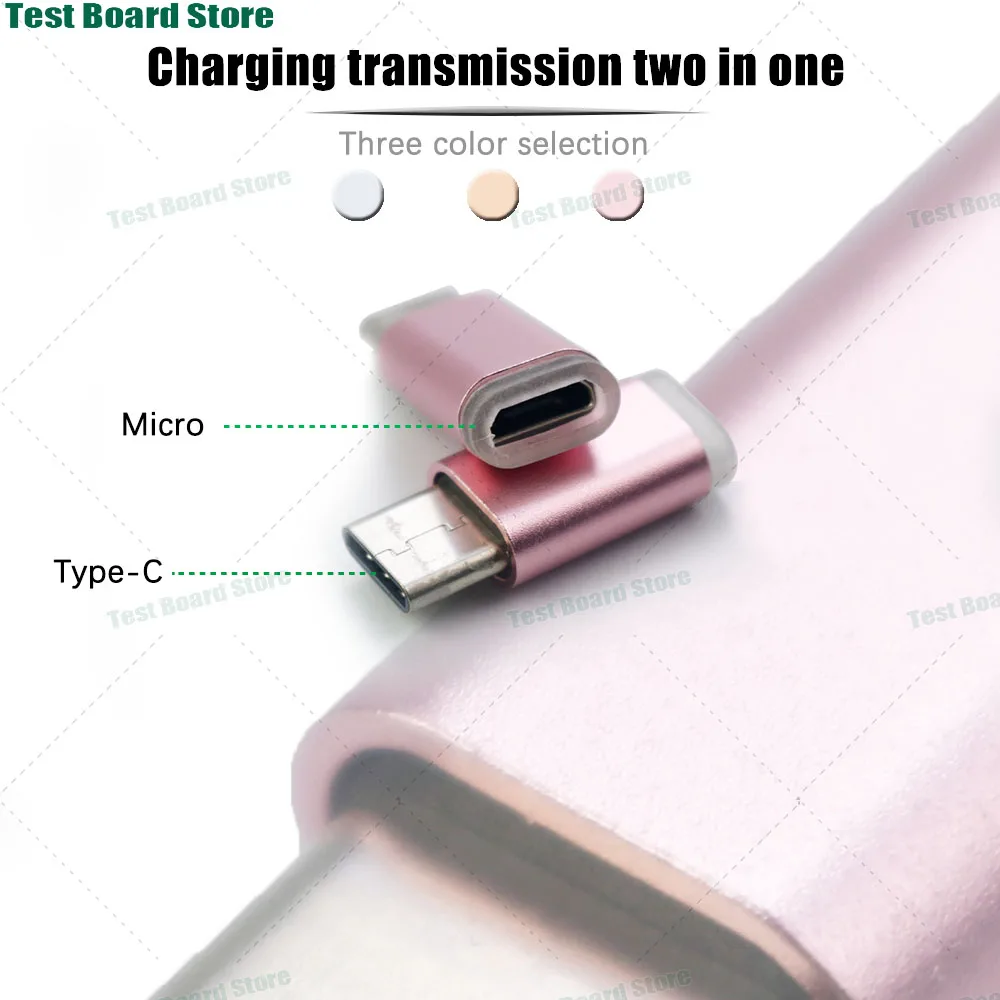 1Pcs Android phone mini micro female to type small charging converter OTG adapter for Xiaomi Huawei charging cable accessories