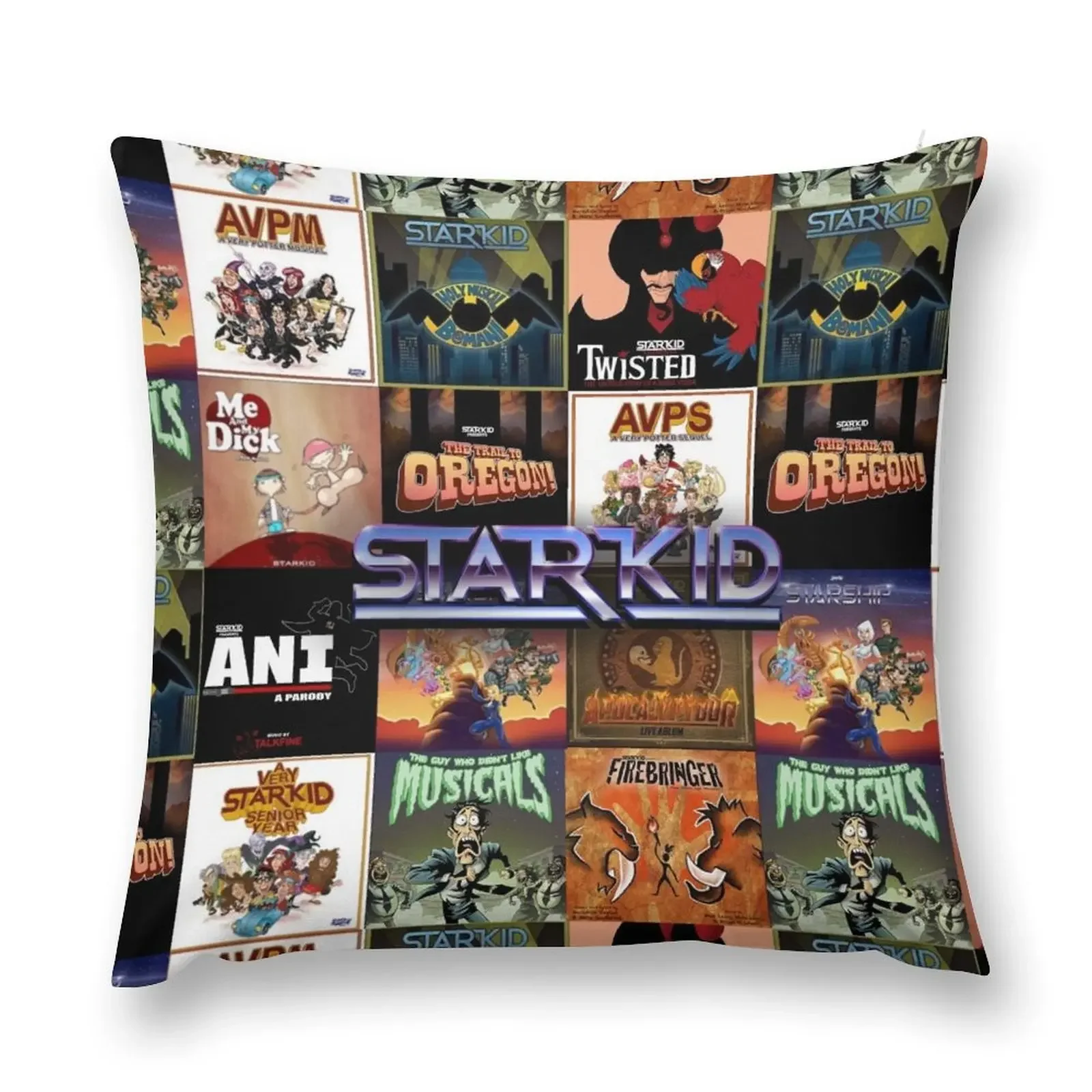 

Starkid collage Throw Pillow Custom Cushion Cushions Cover pillow