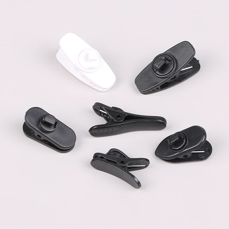 

New! 10PCS Earphone Cable Wire Clip Cord Collar Plastic Nip Clamp Organization Holder Headset Audio Line Protable