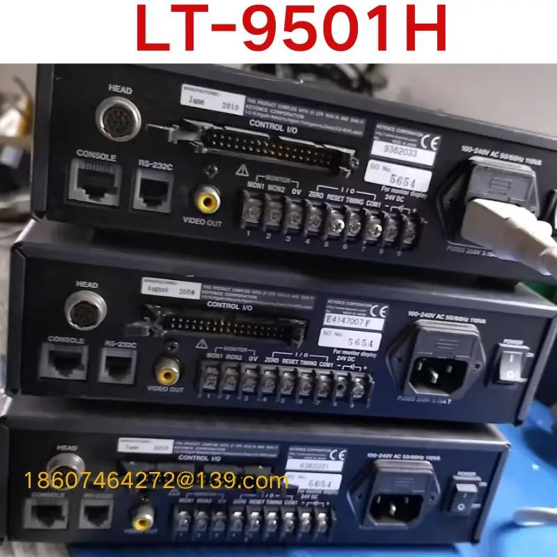 Second-hand test OK  .Laser displacement sensor LT-9501H