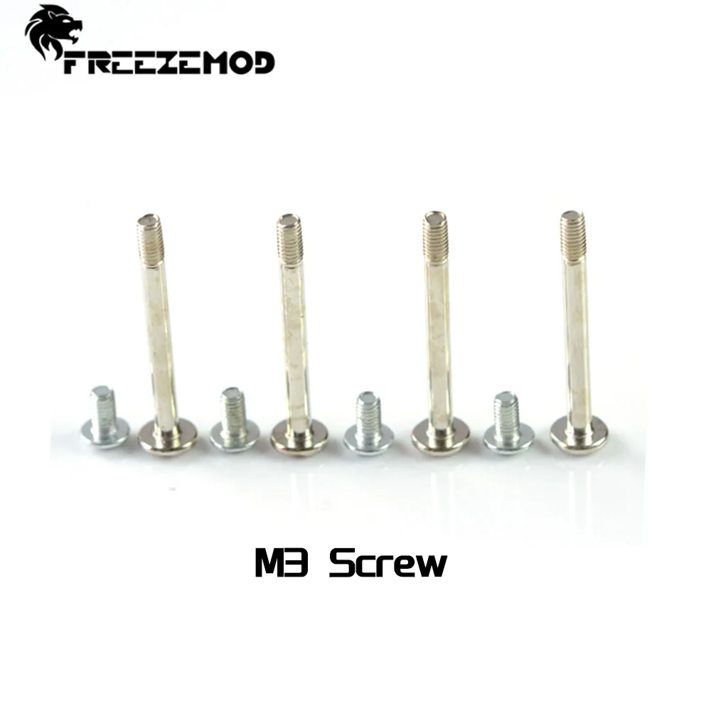 FREEZEMOD M3 Screw Metal For Install Water Cooling Fix Radiator Fan Fixing Screw PC Water Cooler Basical Water cooling PJ- M3