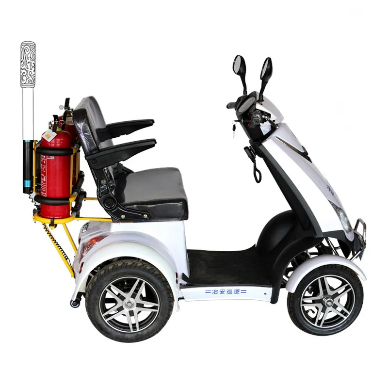 

Community fire patrol four-wheeled electric vehicle community property market factory small fire truck