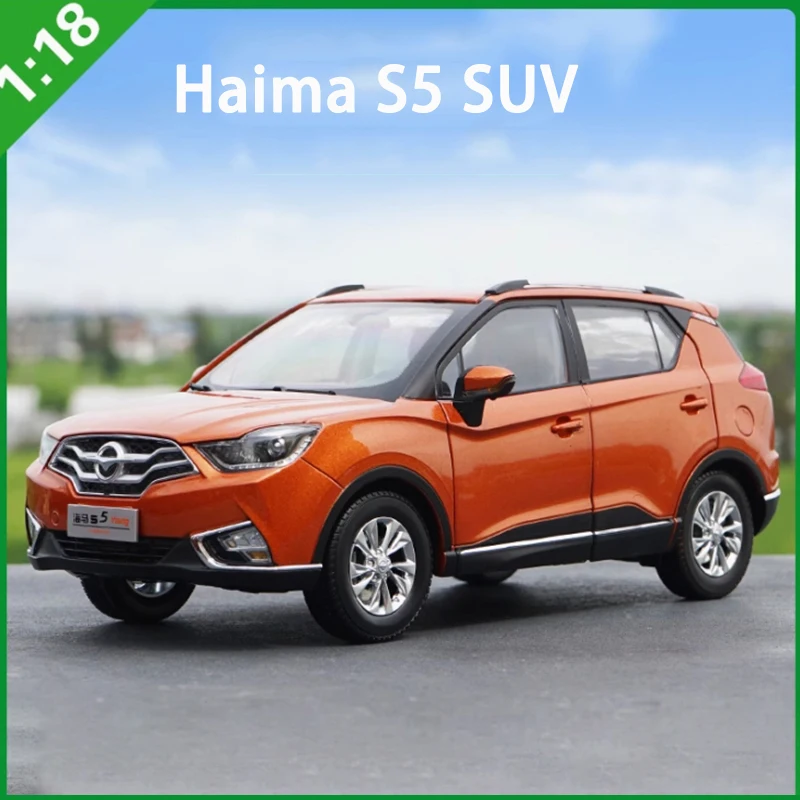 

Diecast 1:18 Scale Mazda Haima S5 SUV Alloy Simulation Car Model Collection Souvenir Boy Holiday Gift Toy Static Display