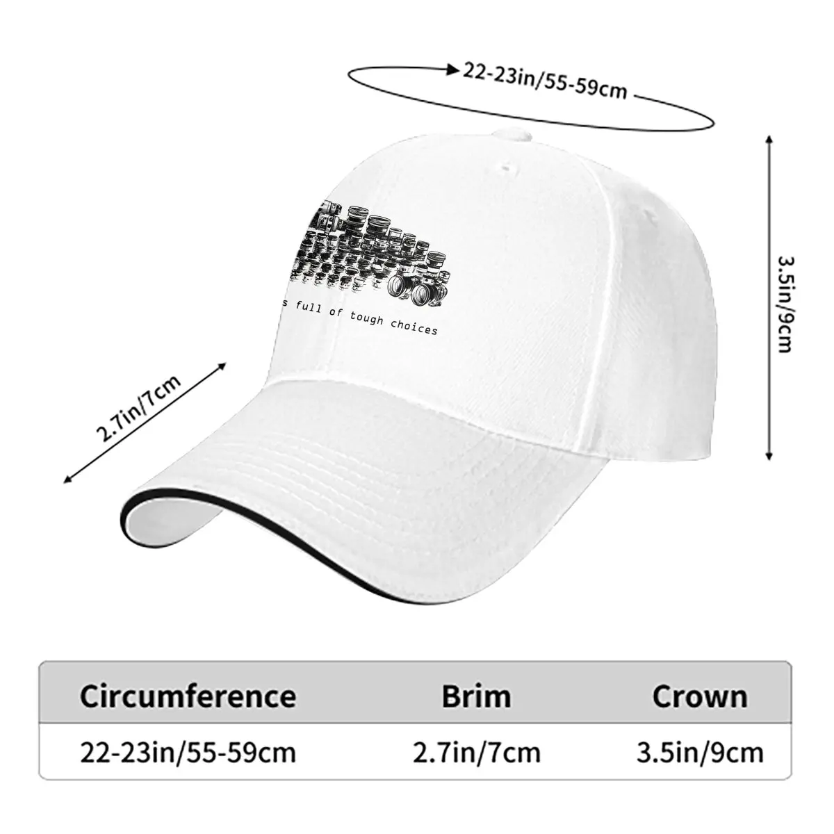 Pure Color Dad Hats Choices Men's Hat Sun Visor Baseball Caps Photographer Camera Patent Peaked Cap