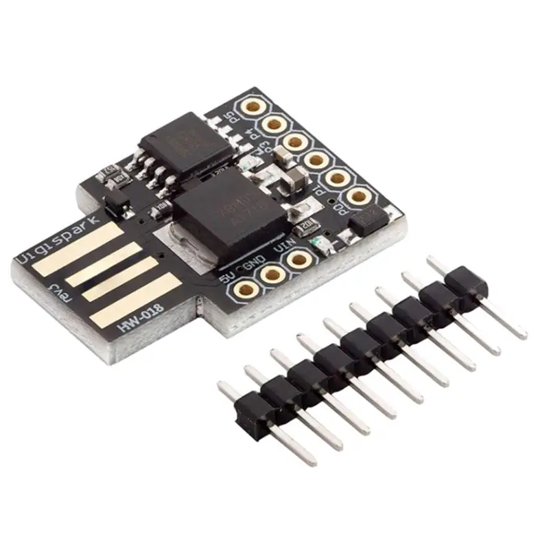 carte-de-developpement-usb-attiny85-digispark-i2c-led-rev3-kickstarter-5v-iic-spi-6-broches-i-o-pour-arduino-b12b-10-pieces