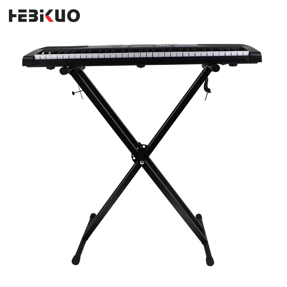 HEBIKUO Q-2XC-2 double adjustable xstyle keyboard stand 88key keyboard stand Synthesizer stand