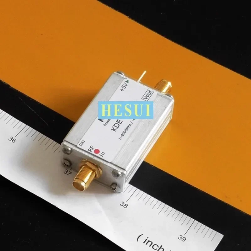 RF 1MHz~ 8000MHz broadband RF power meter, active logarithmic detector AD8318 module