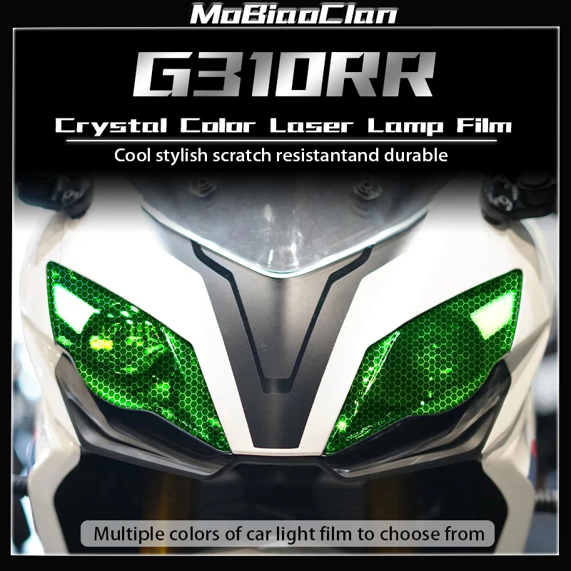 

For BMW G310RR Motorcycle headlights taillights turn signals honeycomb laser film accessories