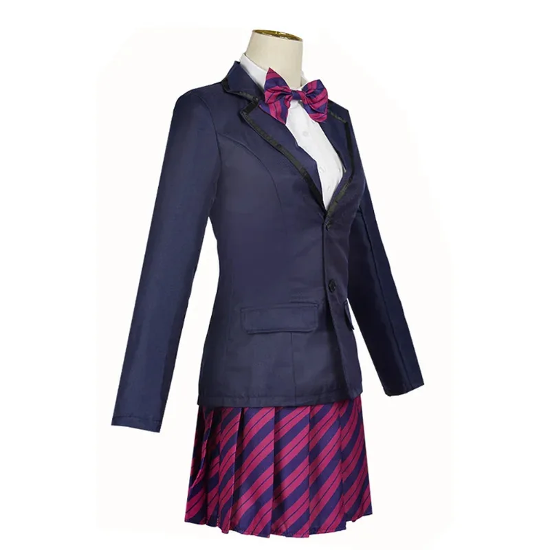 

qq34Hemixush Anime Komi Shouko Costume School Party Uniform Full Set Unisex Suit
