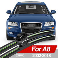 For Audi A8 D3 D4 4E 4H 2002-2018 Front Windshield Wiper Blades 2pcs Windscreen Window Accessories 2003 2005 2012 2015 2018 2019