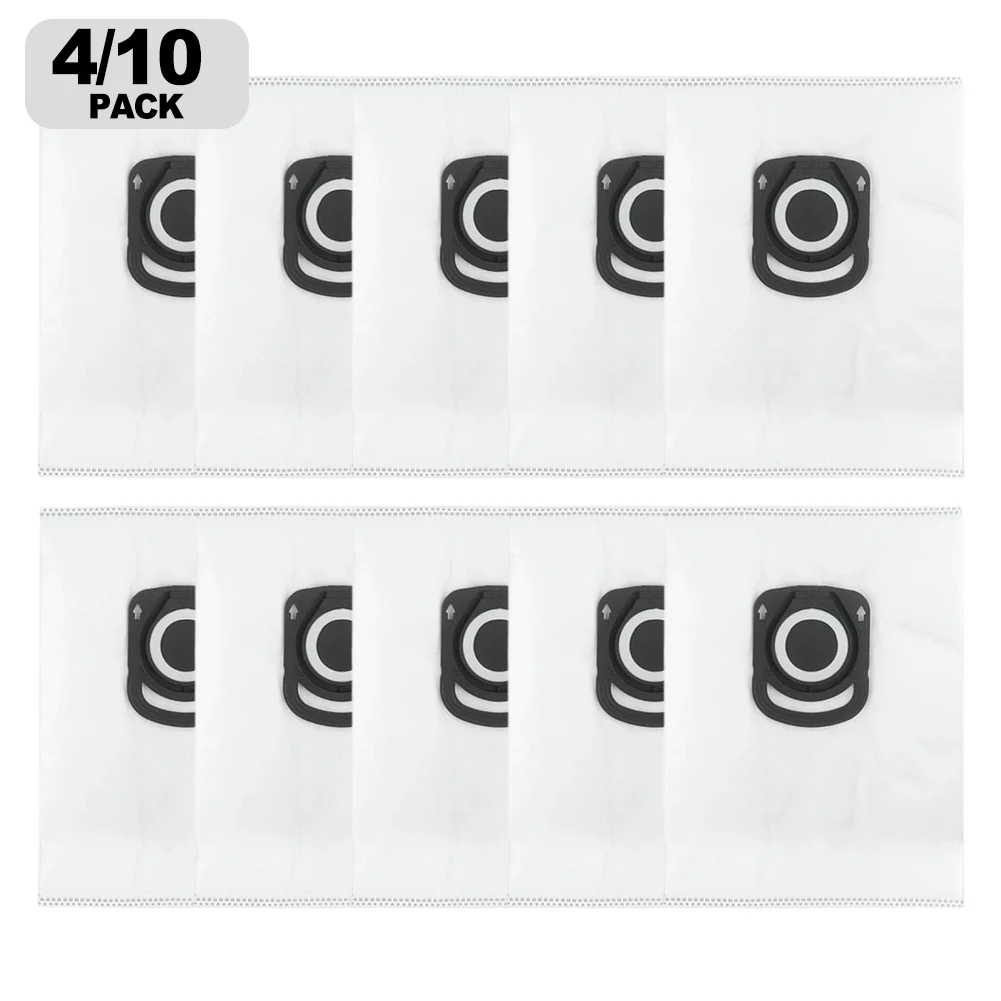 High Capacity Dust Collection Bags for XPlorer Series 65+ 70+ 135+ 140+ 220+ 240+ 4/10 Pack for Regular Replacement