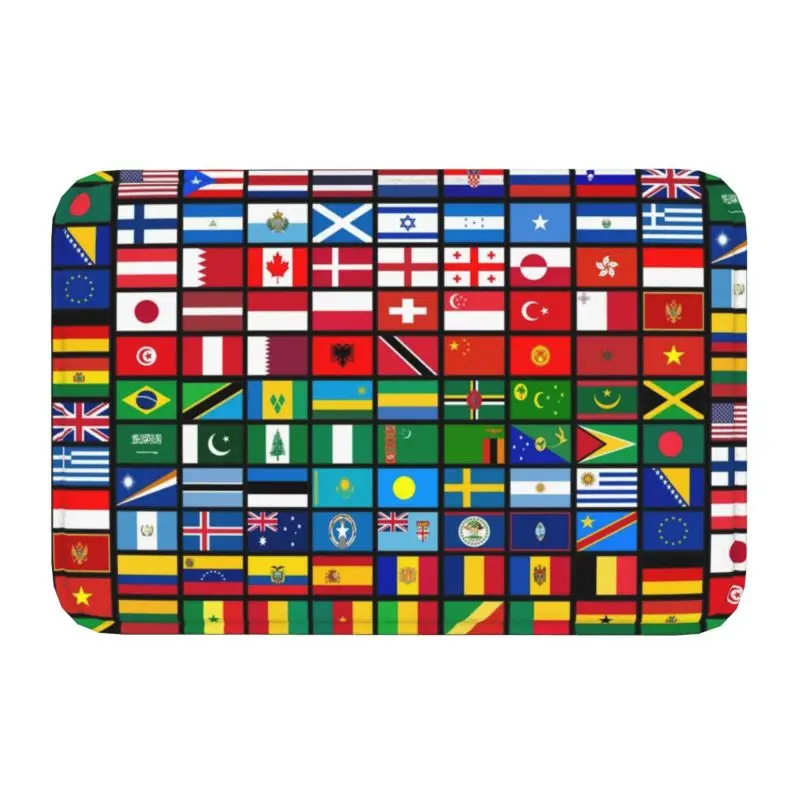 More Then 90 Flags Of The Countries Of The World Front Door Floor Entrance Mat Outdoor Bathroom Doormat Living Room Carpet Rug