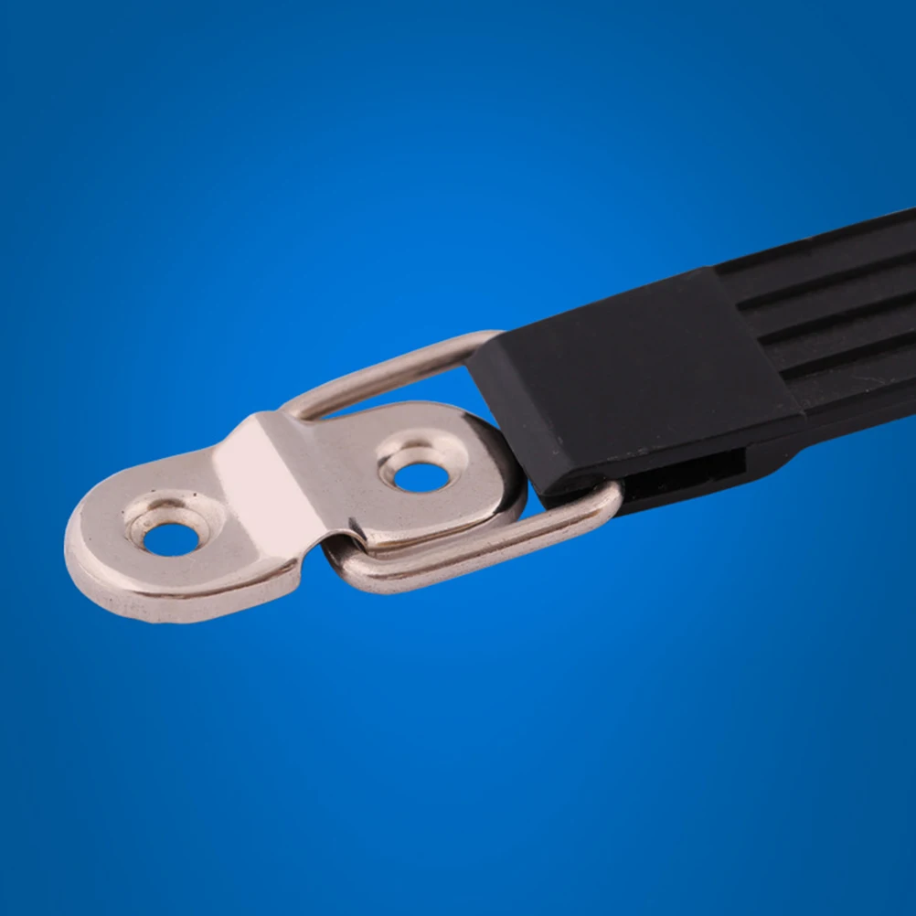 

3pcs Modern Cabinet Plastic Metal Pull Handle For Wardrobe Drawer Suitcase (Black) Lightweight Easy Install Flexible