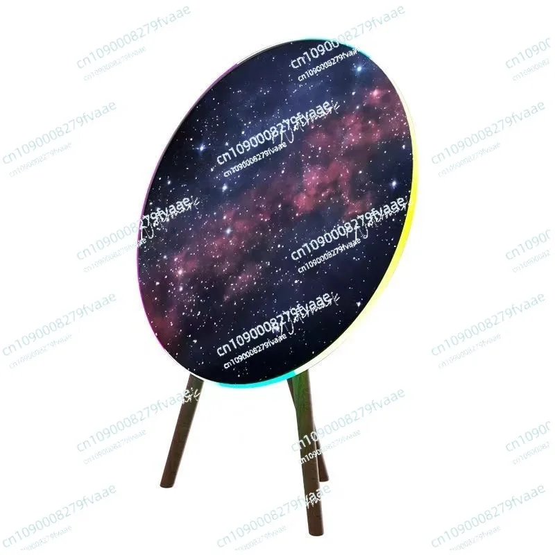 1:1 High-Quality 100W High-Power  Flying Saucer Speaker Creative Round Disk Tabletop, Powerful Stylish Flying Saucer Speaker