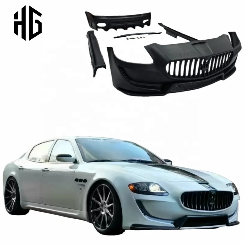 

Комплект обвесов Fariy Design Style для Maserati Quattroporte: передний бампер, боковые пороги, капот, задний бампер