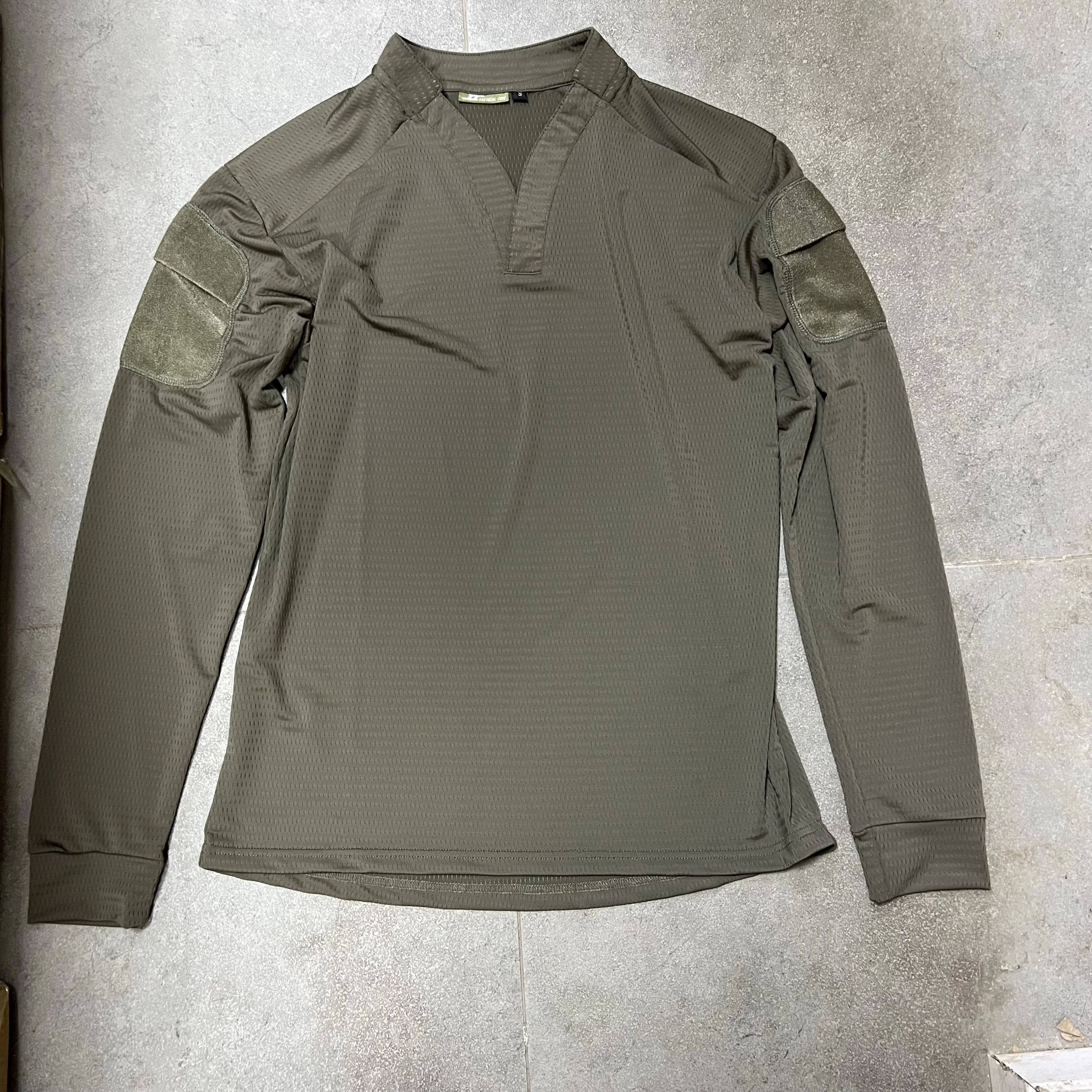 التكتيكية توم مقابل كم طويل الخامس الرقبة ملابس رياضية خارجية التجفيف السريع تي شيرت المشي لمسافات طويلة التخييم تسلق ملابس التدريب القتالية