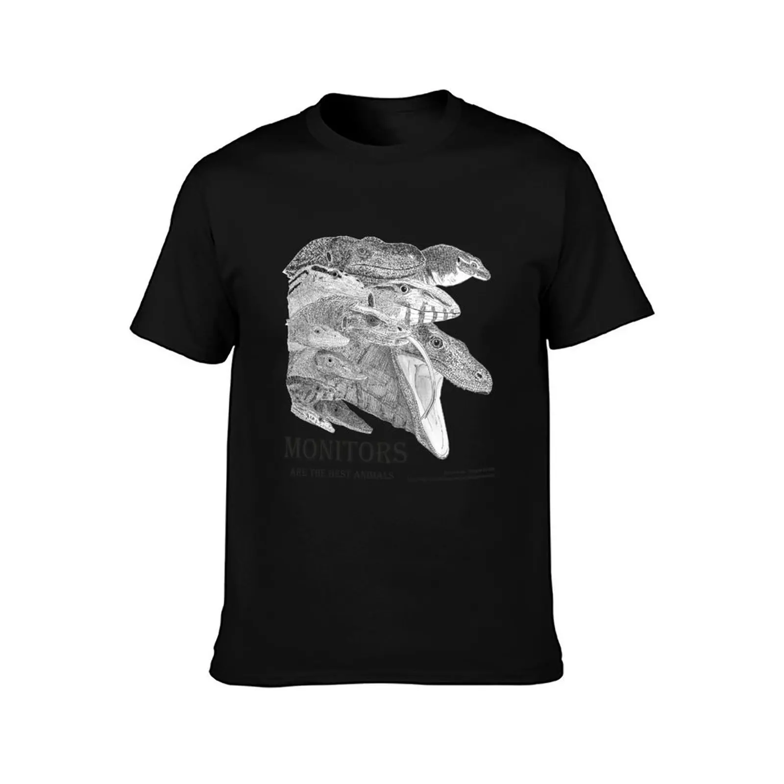 Monitors are the best animals T-Shirt Outdoor Working T-Shirt